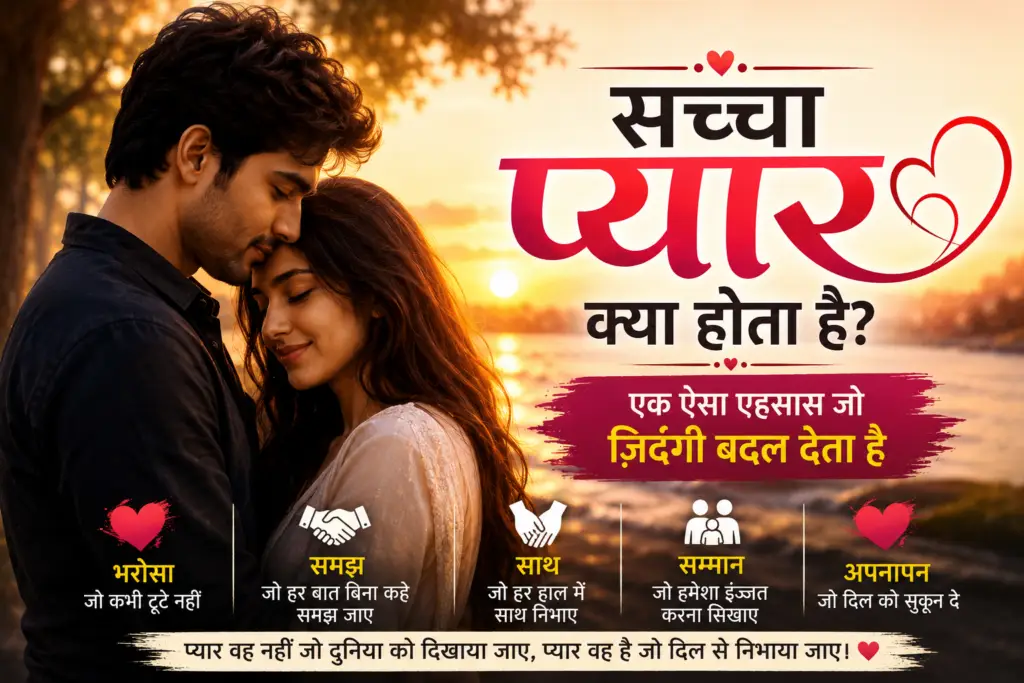 सच्चा प्यार क्या होता है?