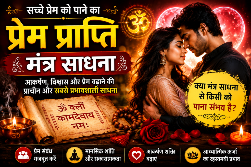 प्रेम प्राप्ति मंत्र साधना