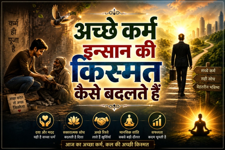 अच्छे कर्म