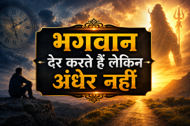 "God May Delay, But He Never Denies Justice."