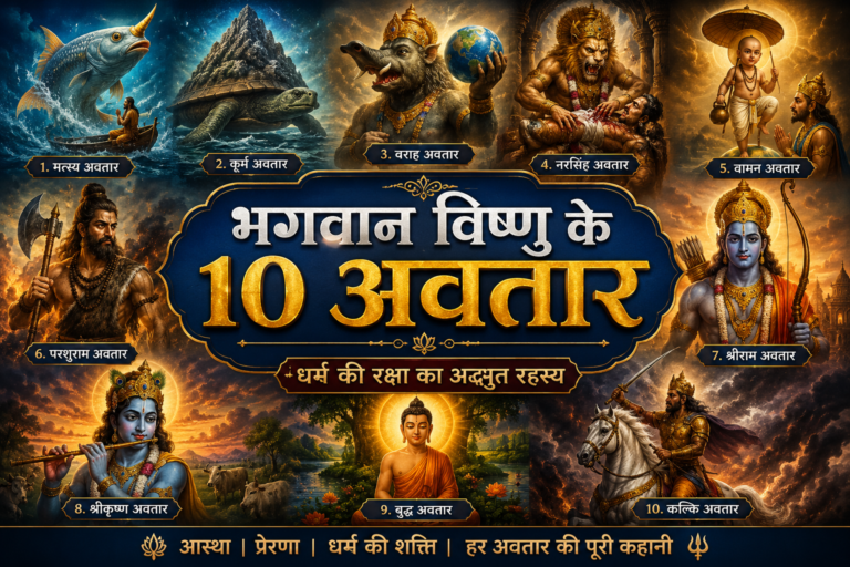 भगवान विष्णु के 10 अवतार