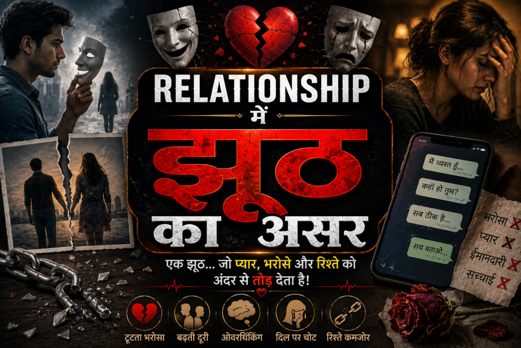 Relationship में झूठ
