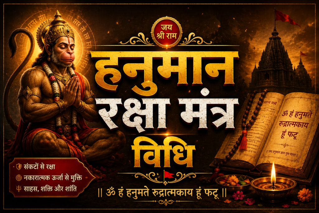 हनुमान रक्षा मंत्र 