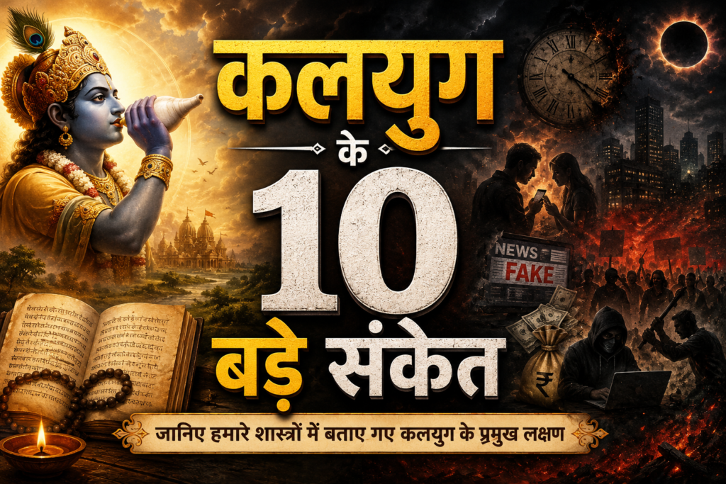 कलयुग के 10 बड़े संकेत