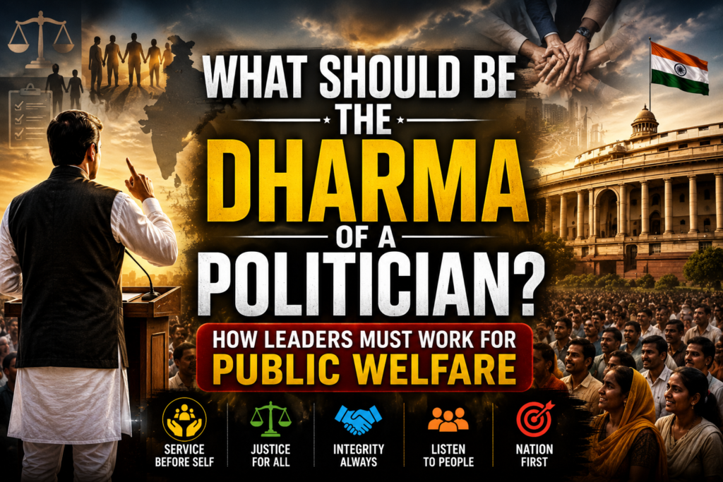 Dharma of a Politician