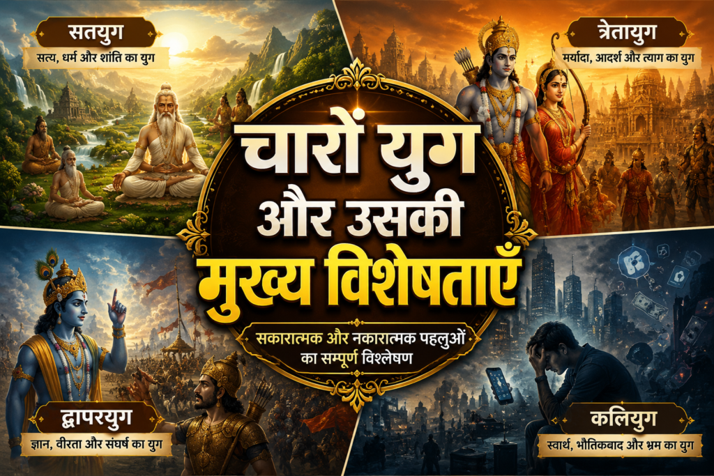 चारों युग और उनकी मुख्य विशेषताएँ