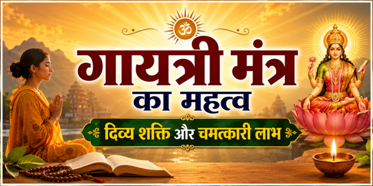 गायत्री मंत्र का महत्व और उसकी दिव्य शक्ति