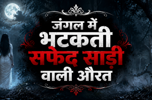 जंगल में भटकती सफेद साड़ी वाली औरत
