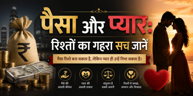 पैसा और प्यार के बीच रिश्तों का गहरा सच