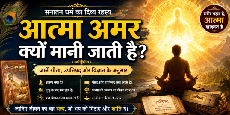 आत्मा अमर क्यों मानी जाती है