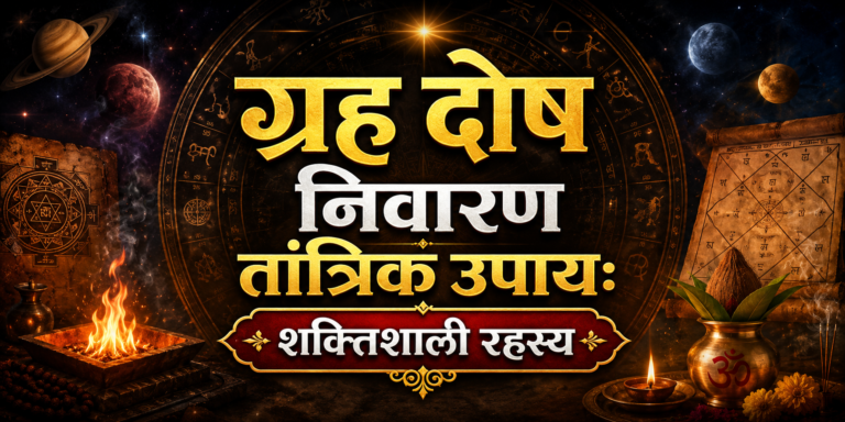 ग्रह दोष निवारण तांत्रिक उपाय