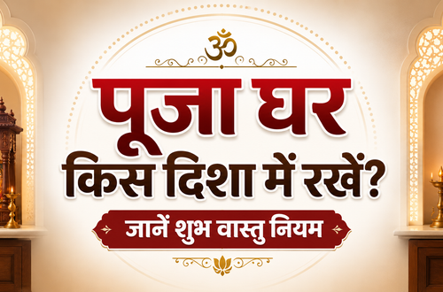 पूजा घर किस दिशा में होना चाहिए वास्तु के अनुसार