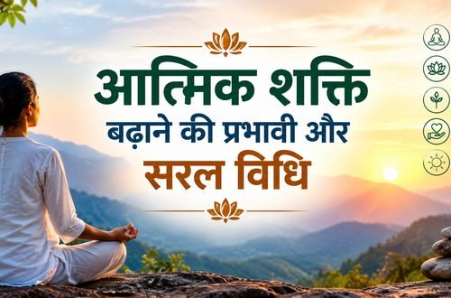 आत्मिक शक्ति बढ़ाने की विधि और ध्यान साधना